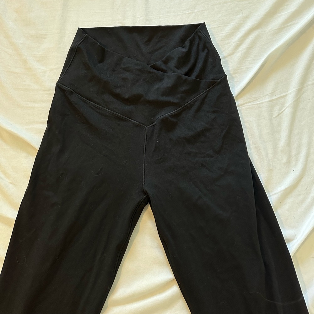 COPY - aerie crossover flare leggings